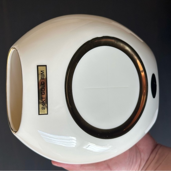 Dynasty Gallery Exclusive Designs Original Chokin Collection 24k Gold Rim Vase - Picture 10 of 10